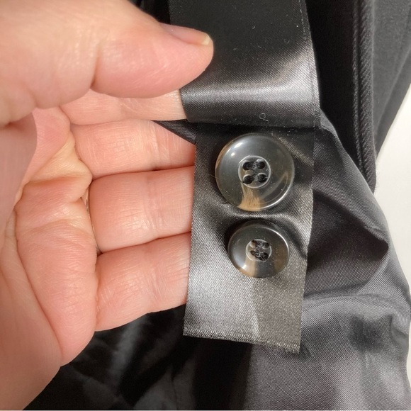 H & M one button blazer black size 6 - Picture 5 of 8